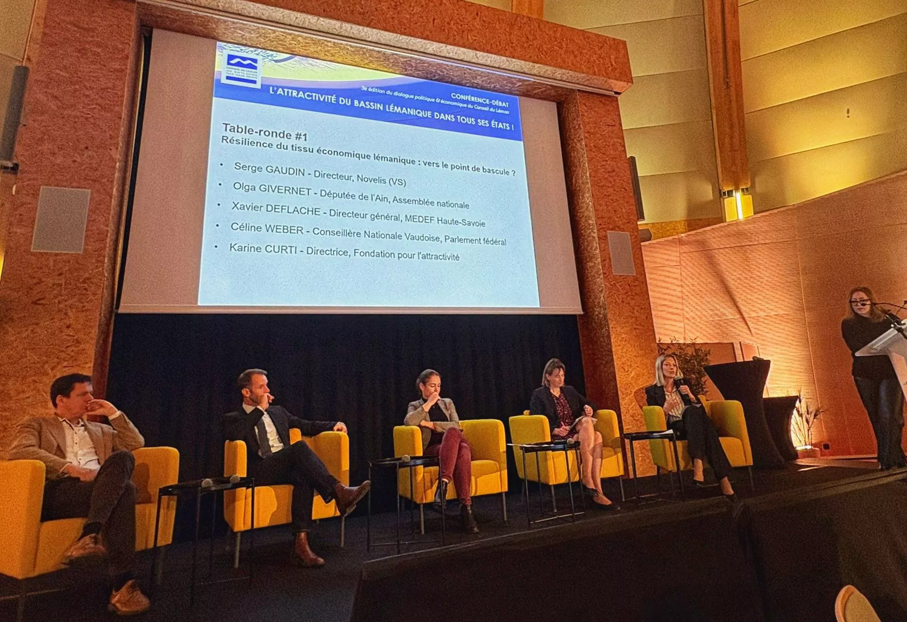 Conférence débat: l'attractivité du bassin lémanique 