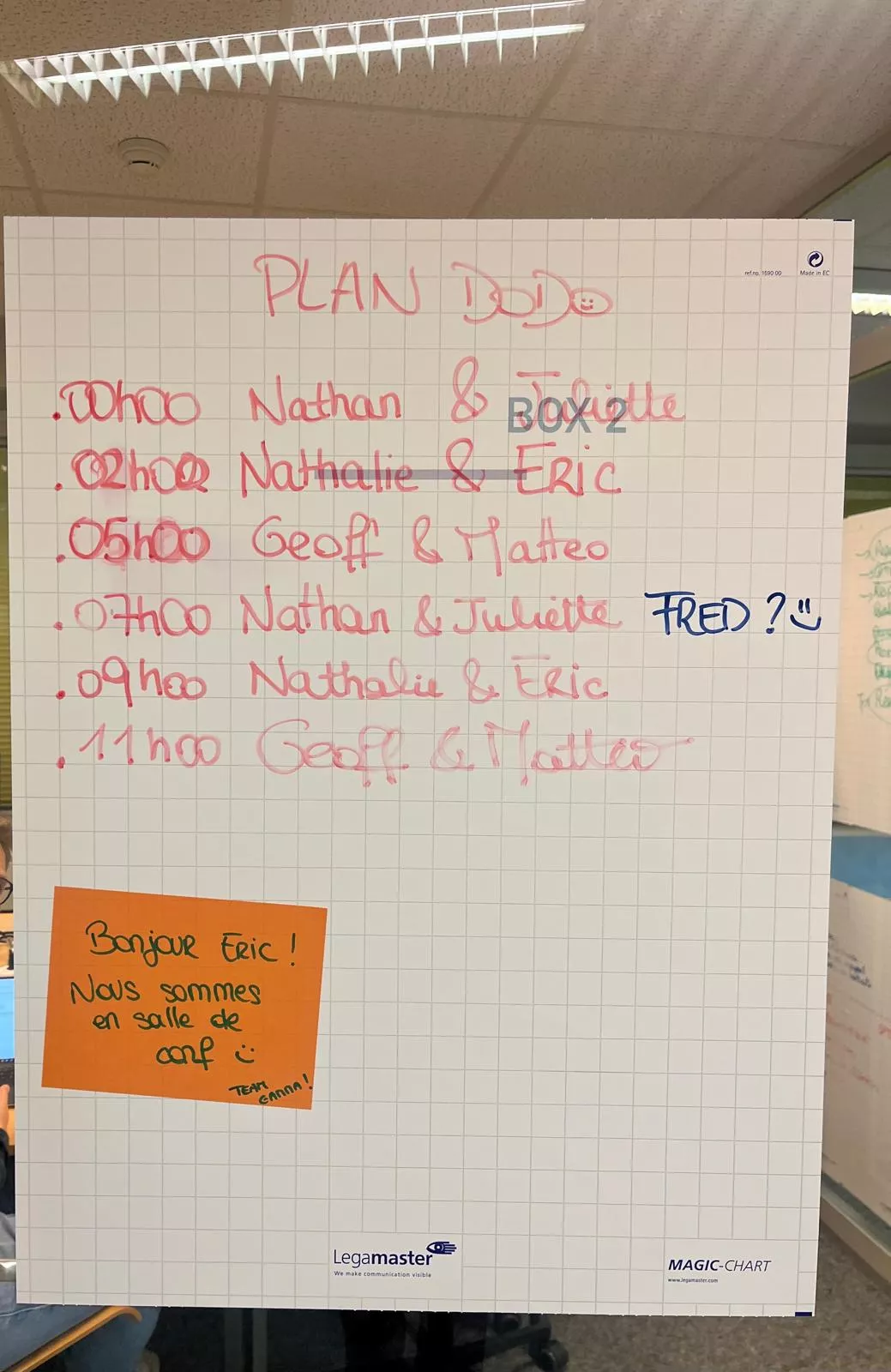 Notre plan dodo