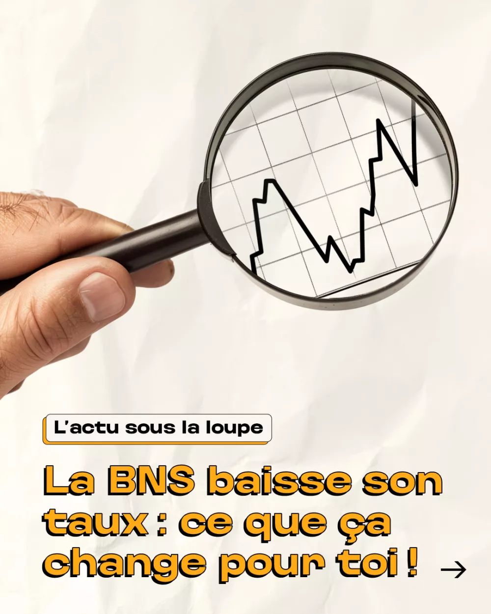La BNS baisse son taux: ce que ça change pour toi?
