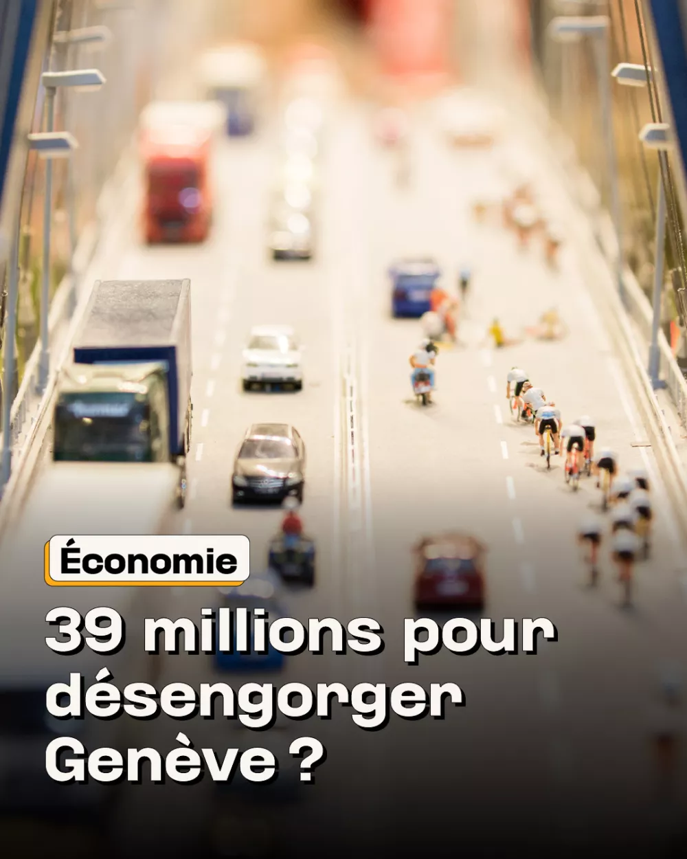 39 millions pour désengorger Genève? Les Genevois vont voter en septembre sur le sujet.