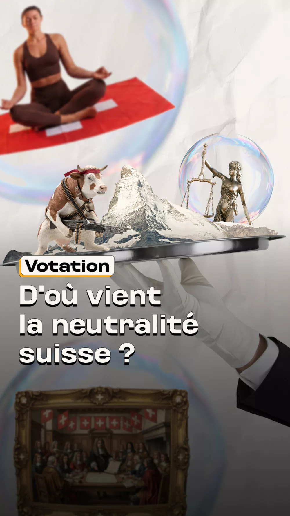 La Suisse est neutre. Explication de l'évolution de ce prinicipe.