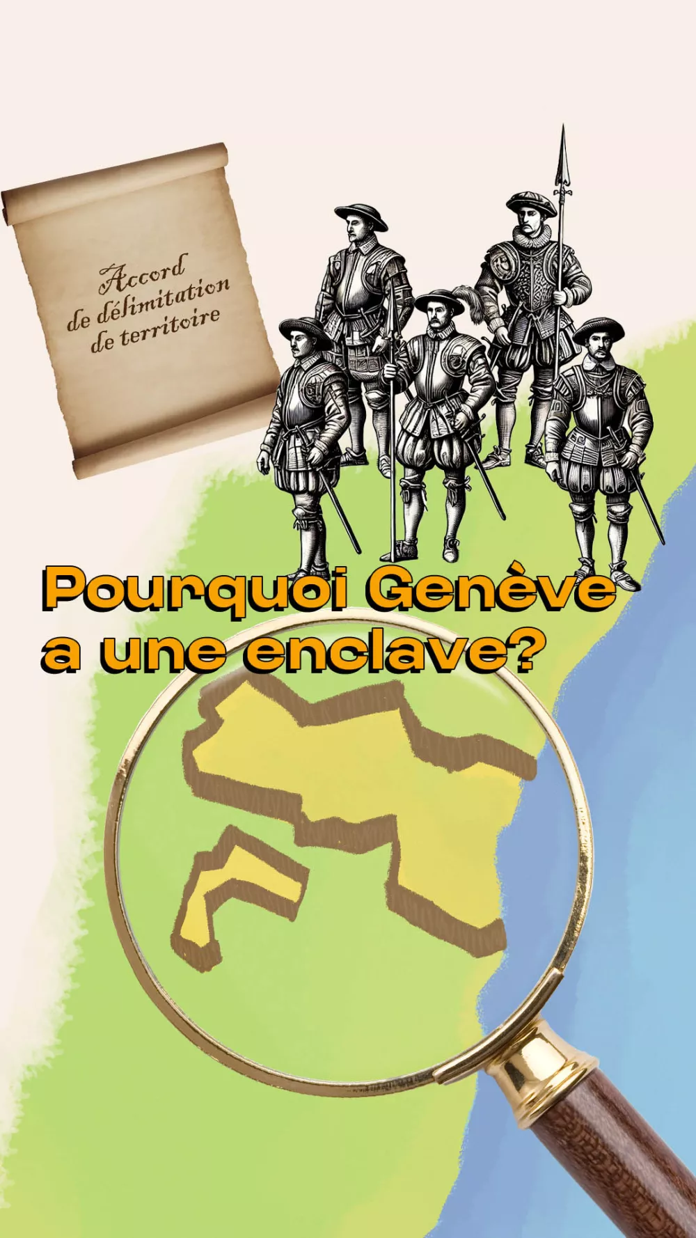 Pourquoi Genève a une enclave dans le canton de Vaud?
