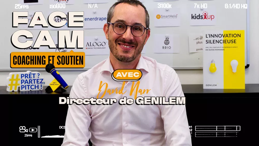 "Face Cam" avec David Narr, directeur de GENILEM